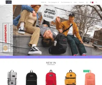 Jansport.com.ar(Jansport Tienda Online) Screenshot