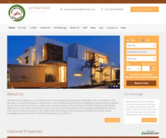 Jansrealestatebuilders.com(Jans Real Estate) Screenshot