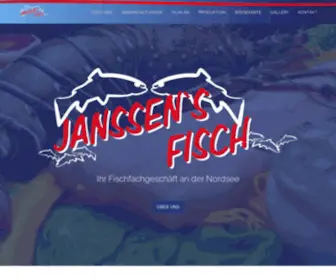 Janssens-Fisch.de(Janssen's Fisch) Screenshot