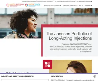 Janssenschizophreniainjections.com(Consumer Website) Screenshot