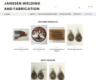 Janssenweldingandfabrication.com(Janssen Welding and Fabrication) Screenshot