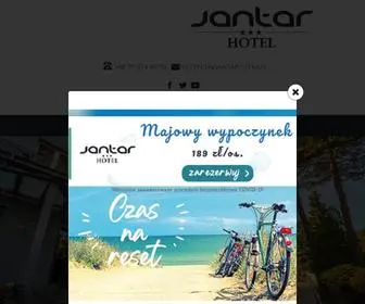 Jantar-Ustka.pl(Hotel Ustka) Screenshot