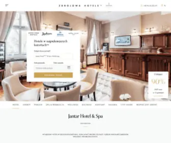 Jantarspa.pl(Jantar Hotel & Spa) Screenshot