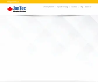 Jantec.ca(JanTec Commercial Office Cleaning Company Ontario) Screenshot