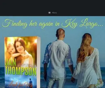 Janthompson.com(USA Today Bestselling Author) Screenshot