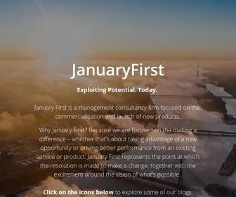 Januaryfirst.co.uk(Exploiting Potential) Screenshot