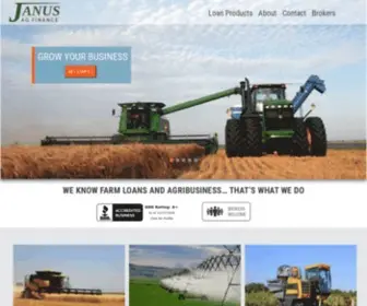 Janusfarmloans.com(Janus AG Finance) Screenshot