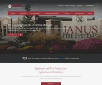 Janusfiresystems.com(Janus Fire Systems) Screenshot