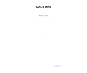 Janusinfo.org(JANUS INFO) Screenshot