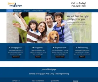 Janusmortgage.net(Janusmortgageonline) Screenshot