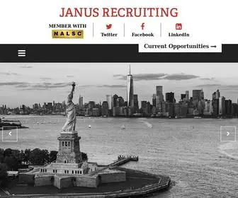 Janusrecruit.com(Recruiting) Screenshot