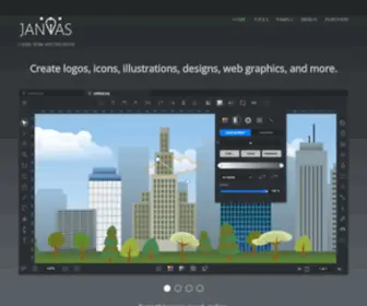 Janvas.com(Janvas SVG editor online) Screenshot