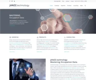 Janzz.technology(Leader in semantic skills and job matching) Screenshot