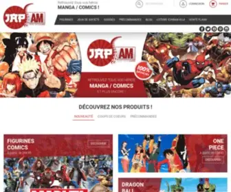 Jap-AM.com(Figurines et produits dérivés Mangas et Comics) Screenshot