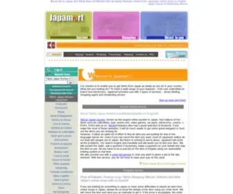 Japamart.com(Auction, Shopping & Forwarding service from Japan-Anime,Games,Electronics,Toys,Apparels, car and motorcycle parts) Screenshot