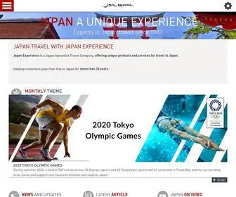 Japan-Experience.com(Japan Travel) Screenshot