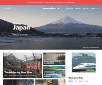 Japan-Guide.com(Japan Travel and Living Guide) Screenshot