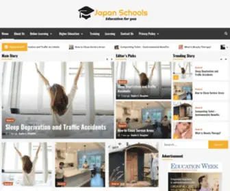 Japan-Schools.info(The great challenge we teachers face) Screenshot