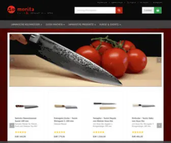 Japan-Shop-Morita.de(Japanische Kochmesser) Screenshot