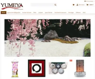 Japan-Shop-Yumeya.de(Japan Online Shop für japanische Lampen) Screenshot