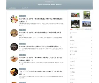 Japan-Treasure-Media-Search.com(無効なURLです) Screenshot