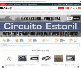 Japan-Webike.it(Motorcycle Parts uit Japan) Screenshot
