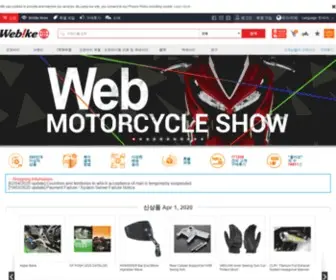Japan-Webike.kr(Motorcycle Parts uit Japan) Screenshot