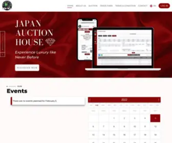 Japanauctionhouse.net(Online Bidding) Screenshot