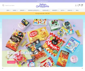 Japancandystore.com(Japanese Snacks) Screenshot