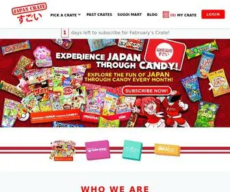 Japancrate.com(Japanese Candy Box Subscription) Screenshot