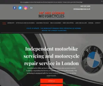 Japandgerman.co.uk(Jap and German Motorcycles for motorbike servicing) Screenshot