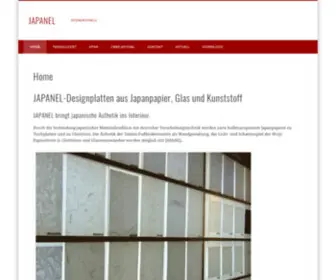 Japanel.de(Gleittür) Screenshot