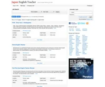 Japanenglishteacher.com(Japan English Teacher) Screenshot