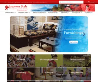 Japanesegifts.com(Home) Screenshot