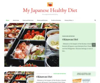 Japanesehealthydiet.com(My Japanese Healthy Diet) Screenshot