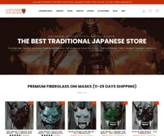 Japaneseonimasks.com(Japanese Oni Masks) Screenshot