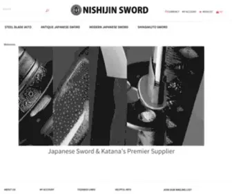 Japanesesword.net(Tozando Shogoin Store) Screenshot