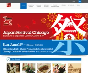 Japanfest-Chicago.org(Japanfest Chicago) Screenshot