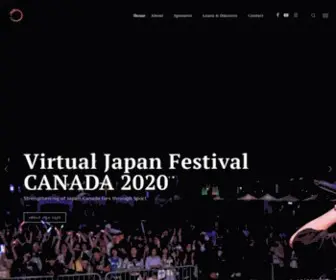 Japanfestivalcanada.com(Celebrating our 5th Anniversary) Screenshot