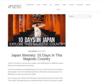 Japanguidebook.com(Expert World Travel) Screenshot