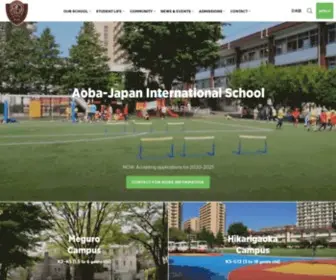 Japaninternationalschool.com(Aoba-Japan International School) Screenshot