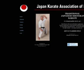 Japankarateiowa.com(Japan Karate Association of Iowa) Screenshot