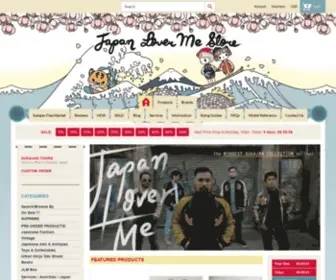 Japanloverme-Store.com(Japan Lover Me Store) Screenshot