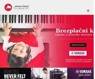 Japanpianocenter.com(Nakup Klavirji Yamaha NOVI Klavirji) Screenshot