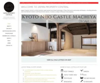 Japanpropertycentral.com(Japan Property Central) Screenshot
