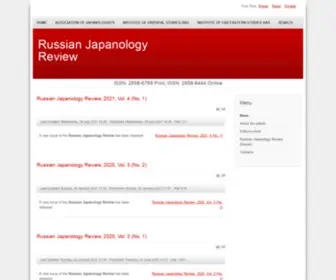 Japanreview.ru(News) Screenshot