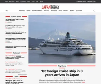 Japantoday.com(Japan Today) Screenshot