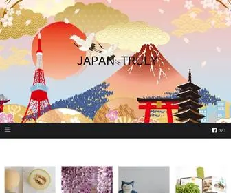 Japantruly.com(Japan Truly) Screenshot