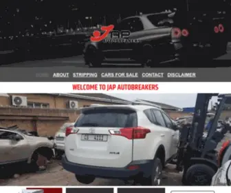 Japautobreakers.co.za(Jap Auto) Screenshot