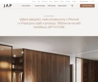 Japcz.cz(Stavební prvky a interiérová řešení. JAP) Screenshot